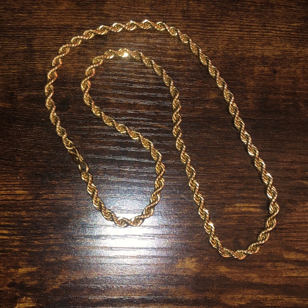 14k gold plated snake chain